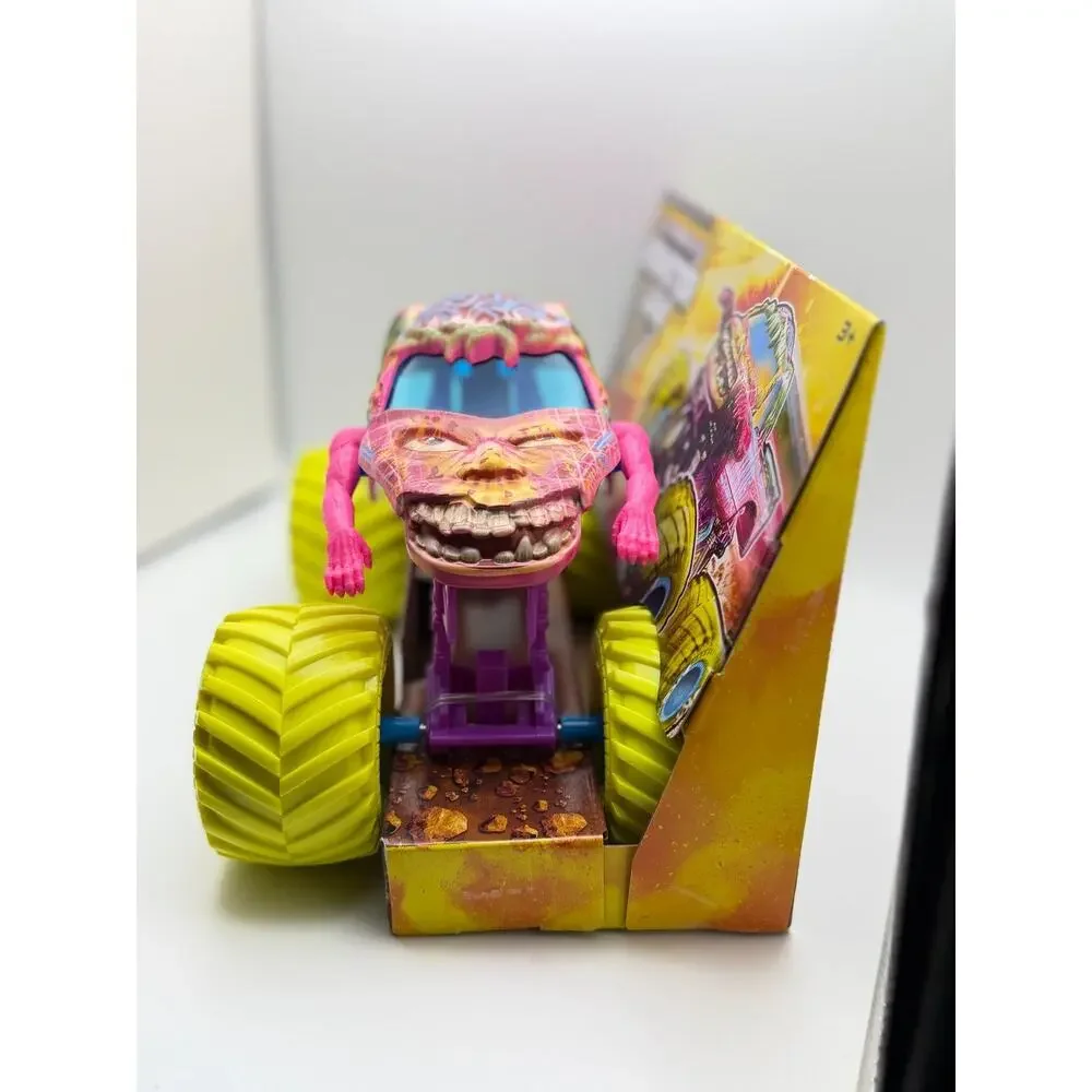 Monster Jam Zombie Monster Truck Series 28 Collectible With Bright Yellow Wheels
